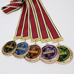 マーブルプレートメダル